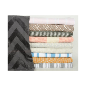 Premium Organic 100% algodón GOTS certificado azul a cuadros bordado 520GSM secado rápido toalla de cocina resistente de larga duración - Product Image 4