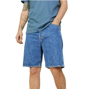 Shorts de Mezclilla para Hombre, Hechos en Pakistán, de Alta Calidad, Personalizables, de Color Sólido, Transpirables, Ecológicos, Estilo Único, Venta al Por Mayor - Product Image 3