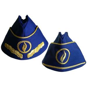 Casquette à visière brodée à la main du Maroc, ajustable, confortable, prête pour l'été, design aéré, décontractée, personnalisable, en coton - Product Image 5