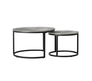 Table basse de luxe dessus en marbre noir fait à la main nouveau design pour salon salle à manger hall d'hôtel fer métal matériel pour les hôpitaux - Product Image 1