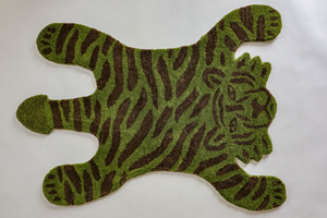 Alfombra de lana con mechones a mano de diseño personalizado de alta calidad, al por mayor fabricante indio, alfombras fáciles de lavar - Product Image 2