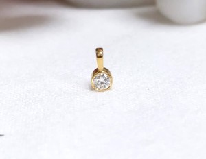 Meilleur cadeau pour les femmes Lunette en diamant de laboratoire de taille ronde de 0.10 ct en or jaune massif 14 carats pour un usage quotidien - Product Image 4