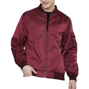 Vente en gros Nouveau design élégant Offre Spéciale veste d'automne de haute qualité Bomber personnalisée pour hommes Veste softshell imperméable en duvet de ski uni - Product Image 1