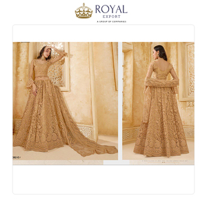 Vente dans le monde entier de meilleure qualité conception personnalisée filet papillon avec broderie lourde travail femme Lehenga Choli à vendre - Product Image 5