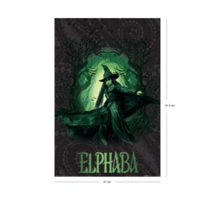 Modern Style Wicked 2 <b>Poster</b> Elphaba Glow Design Paper Material for Wall Usage - Product Image 1