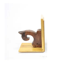 Eco-friendly Solid Wood Bookends Modern Art Design for Home <b>Table</b> Top Decoration-Bulk Supply at <b>Low</b> Price - Product Image 3