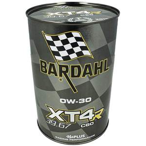 XT4-R bardahl C60ระบบหล่อลื่นรถจักรยานยนต์แข่ง1lt 0W30 - Product Image 1