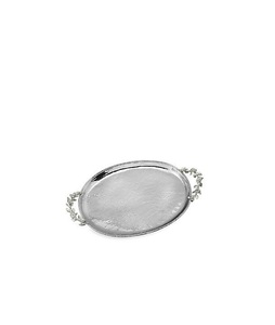 Stainless steel serving <b>tray</b> for elegant home dining presentations in modern <b>kitchen</b> and stylish food service display setup - Product Image 3