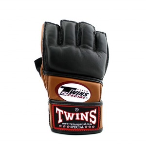 ถุงมือฝึกซ้อม MMA สำหรับฝึกต่อสู้แบบ Grappling รุ่นขายดี สำหรับฝึกซ้อมคิกบ็อกซิ่ง  ทำจากหนังวัวแท้  แบบเปิดฝ่ามือ  ปิดด้วยแถบตีนตุ๊กแก - Product Image 4