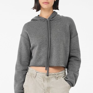 เสื้อฮู้ดผ้าคอตตอน100% 500GSM น้ำหนักเบาพิมพ์ลายพองโอเวอร์ไซส์สำหรับผู้หญิง3D ฤดูใบไม้ร่วง600GSM - Product Image 1