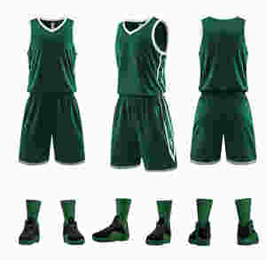 Vêtements de jeu de basket-ball pour hommes et femmes Ensembles de kit de basket-ball de vêtements de sport Kits de jeu de ligue personnalisés respirants bon marché - Product Image 5