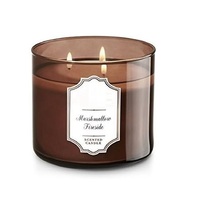 Premium Langdurige Zwarte Kersen Merlot Geurende Soja Wax Kaars In Bulk Huisdecoratie Met Aromatherapie Voor Kerstmis