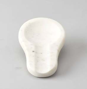 Exquisito Reposacucharas de Mármol Gris, Diseño Moderno, Duradero, Ecológico, para Cocina, Mesa de Comedor, Artesanía Hecha a Mano, Apto para Lavavajillas - Product Image 1