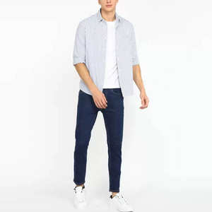Jeans pour hommes de qualité supérieure, vente en gros, nouvelle mode, décontractés, coupe slim, vente chaude, respirants - Product Image 5