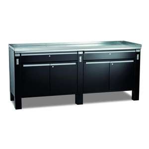 Estación de Trabajo Usag con Gabinetes para Herramientas y Superficie de Acero - Product Image 1