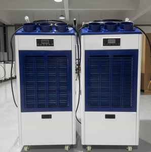 25000 BTU <b>Portable</b> Air Conditioner Industrial Cooling <b>Heater</b> Blue Metal Unit for Commercial Hotel Garage - Product Image 2