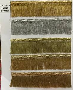 Rubans brodés à la machine sur mesure en or argent bronze pour robes de mariée divers modèles et couleurs - Product Image 6