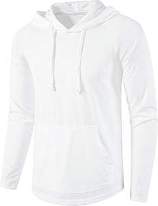 Sudaderas Casuales de Invierno para Hombre, Color Sólido, 100% Algodón, Felpa, Corte Regular, Secado Rápido y Transpirable, Ecológicas, con Bolsillo, Alta Calidad - Product Image 1