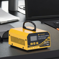 AK-20 12V 24V chargeur de batterie automatique rapide industriel 10A-20A port cc de voiture/moto au plomb