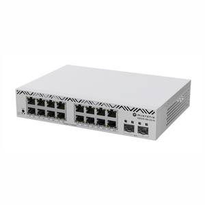 CSS318-16G-2S Mikrotik + ใน PoE Switch 16X RJ45 GbE 2x SFP + - Product Image 1
