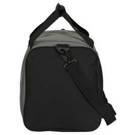 Vente en gros de sac polochon gris noir léger Bagage de voyage portable à fermeture éclair Polyester durable et respirant pour le sport décontracté - Product Image 2