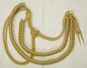 Cordones de Ceremonia de Alta Calidad, Ecológicos, de Hilo Metálico, para Uniformes, Equipo de Defensa Personal, Marca Hamza Badges OEM - Product Image 4