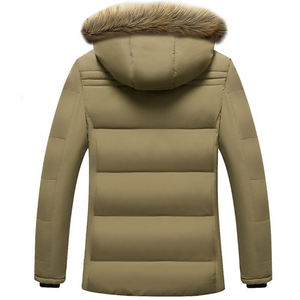 Chaqueta acolchada con estampado personalizado de la mejor calidad para hombre, abrigo de invierno a la moda, cuello levantado, tela de lona transpirable, el mejor diseño - Product Image 2