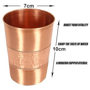 Verre personnalisé imprimé en cuivre de style moderne avec des motifs floraux et géométriques pour le service de fête au prix de gros - Product Image 5