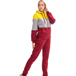 Chándal deportivo informal a la moda para mujer, pantalones holgados con capucha, conjunto de chándal de dos piezas para correr y Fitness para invierno - Product Image 4