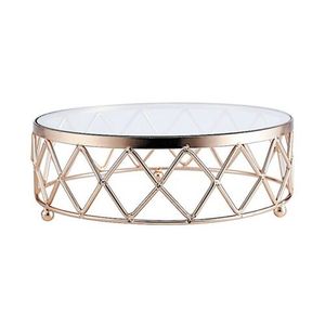 Support d'outil de gâteau de qualité supérieure pour support de gâteau aux fruits décoratif fait à la main pour la fête d'anniversaire de support de gâteau pliant à deux niveaux - Product Image 5