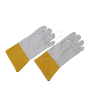 Gants de soudage Tig à manchette élastique à doigt complet Gants de soudage Tig résistants aux coupures pour la vente en ligne - Product Image 4