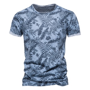 T-shirt sur mesure pour hommes du fournisseur de l'usine directe 100% Polyester séchage rapide de haute qualité grande taille conception vierge Logo personnalisé - Product Image 5
