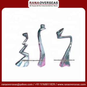 Candelero de aluminio decorativo con forma de zigzag de la mejor calidad a la venta a un precio asequible de proveedor de confianza - Product Image 3