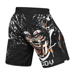Pantalones cortos MMA hechos a medida al mejor precio, cómodos con decoración de patrón de características elásticas para gimnasio y correr - Product Image 3