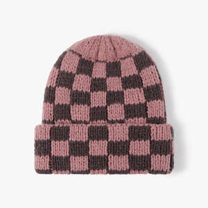 2025 gorros de invierno de punto para hombres y mujeres, gorro de invierno de punto liso, gorro holgado, gorro de punto con diseño personalizado - Product Image 6