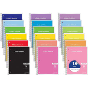 <span class=keywords><strong>Quaderno</strong></span> a Spirale Disponibile in Varie Copertine, Perfetto per <span class=keywords><strong>Appunti</strong></span> Universitari e Scopi Professionali - Product Image 1