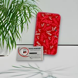 Tuiles à cils personnalisables rouge vif, étiquette privée, plaque magnétique en acrylique, nœud, diamant, fleur, cœur, papillon, carré, sur mesure - Product Image 5