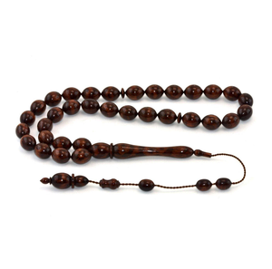 Perles de prière musulmanes, nouveau design, perles de prière en bois et en verre de haute qualité, services OEM en gros, perles de Namaz Dhikr - Product Image 5