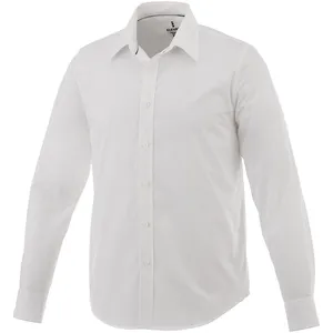 Camicia Hamell da uomo a maniche lunghe in tessuto elasticizzato - Product Image 1