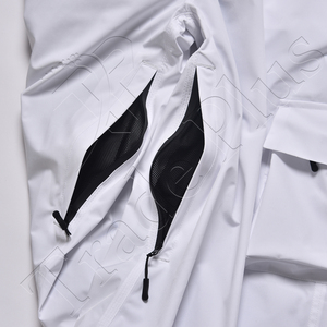 2025 personnalisé hommes femmes pantalons de neige de haute qualité Baggy coupe-vent imperméable coupe-vent grande taille vêtements de Ski côté réfléchissant OEM - Product Image 6