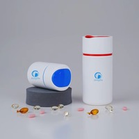 HDPE 135cc Hap Saklama Kabı, 58mm Entegre Açılır Kapaklı, Diyet Takviyesi, Nutrasötik, Balık Yağı, Şekerleme Ambalaj Şişesi
