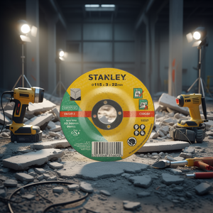 Disque abrasif de qualité supérieure Stanley pour la découpe de pierre et de béton, idéal pour une démolition efficace - Product Image 3