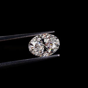 Diamant de laboratoire ovale élégant d'un demi-carat, VVS-D sans défaut, luxe époustouflant - Product Image 5