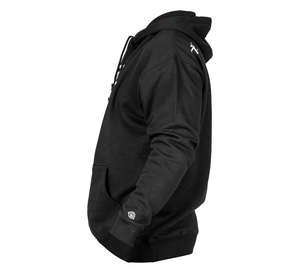 2025 ropa de calle personalizada French Terry Heavyweight recortada ácido lavado apliques desgastado bordado parche Sudadera con capucha hombres - Product Image 3