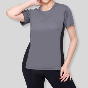 Offre Spéciale 2025 Short de sport ample pour femme avec logo personnalisé Manches courtes à séchage rapide pour l'exercice d'été - Product Image 1