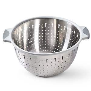 กระชอนสแตนเลสเยอรมันคุณภาพส่งออกทนทานสไตล์โมเดิร์นกระชอนหรูหราสำหรับบ้านห้องครัวการใช้งานในราคาขายส่ง - Product Image 1