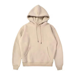 Sudaderas con Capucha y Sudaderas de Invierno para Hombre 2026, Color Sólido Informal, 100% Algodón, Forro Polar Transpirable, Logotipos Personalizados Bordados - Product Image 3