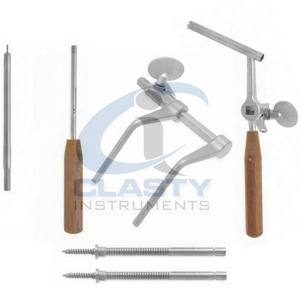 USINE DIRECTE pour le SET DE DISTRACTOR CERVICAL CASPAR DROIT & GAUCHE AVEC TOURNEVIS INSTRUMENT DE COLONNE VERTE PACKAGING PERSONNALISÉ - Product Image 1