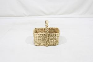 Panier de pique-nique miniature mignon en coton 100% écologique tissé à la main Artex Dong Thap avec poignée - Product Image 2