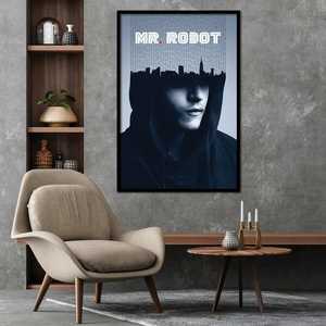 Sr. Póster de Robot Hacked para decoración de pared - Product Image 1